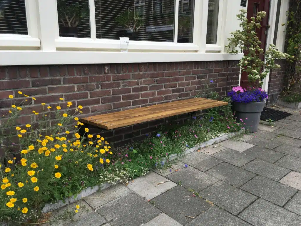 geveltuintje gevelbank