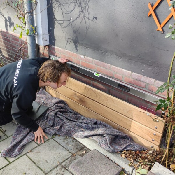 installatie gevelbank montage service